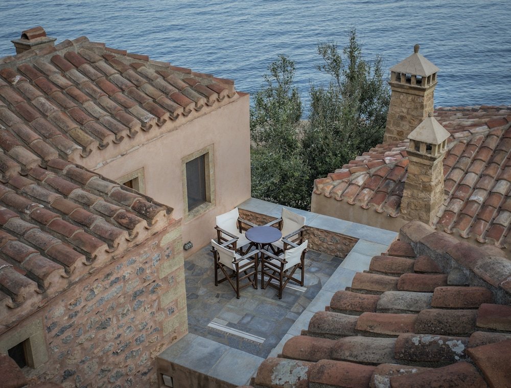 Habitación familiar Estándar con balcón y con vista al mar Bastione Malvasia Hotel