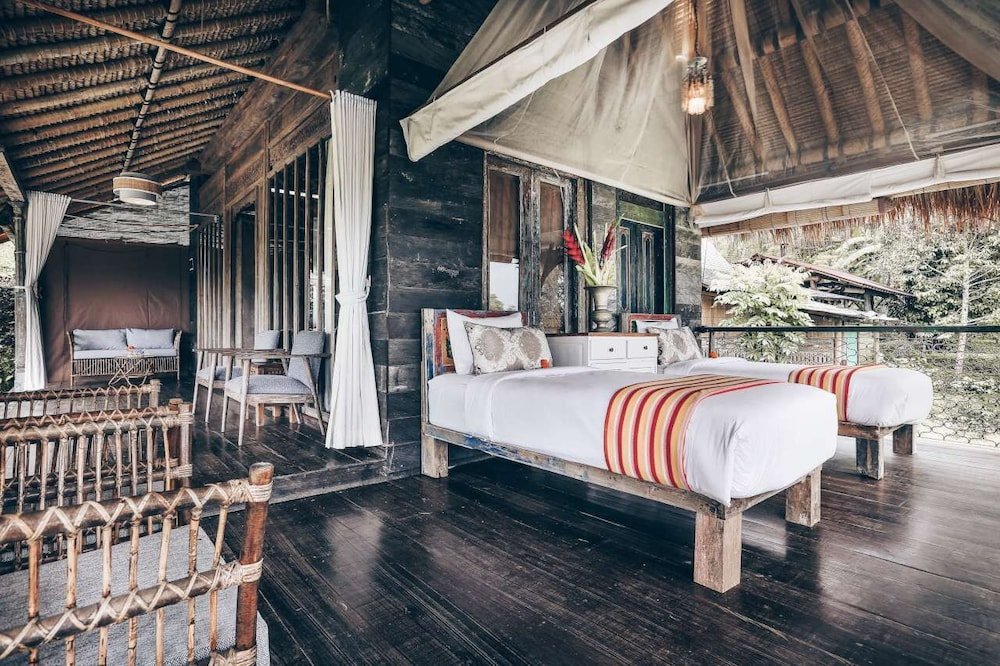 Standard Doppel Zimmer mit Blick Batukaru Eco Retreat