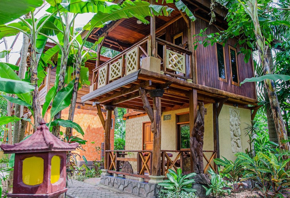 Hütte 1 Schlafzimmer mit Balkon und mit Gartenblick Stanley Lombok