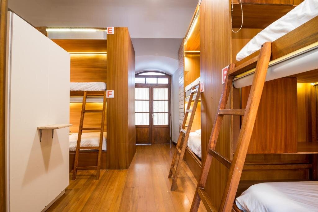 Кровать в общем номере Solera House Adventure Hostel