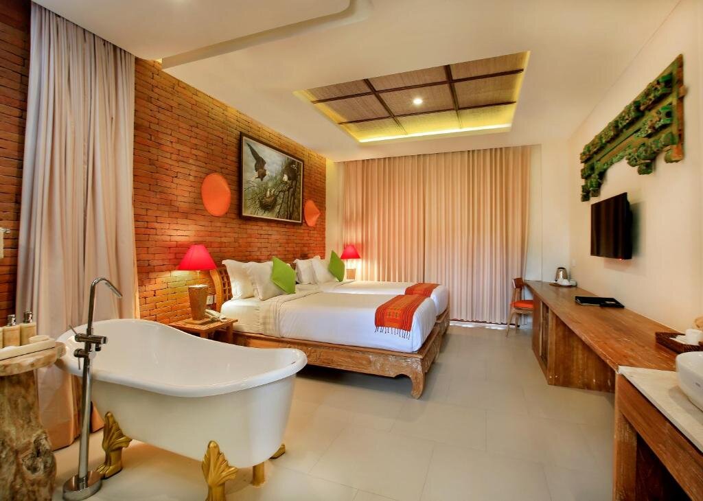 Deluxe Zimmer mit Poolblick Green Field Resort Ubud