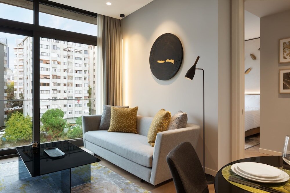 Апартаменты c 1 комнатой с балконом и с видом на город Marriott Executive Apartments Istanbul Fulya