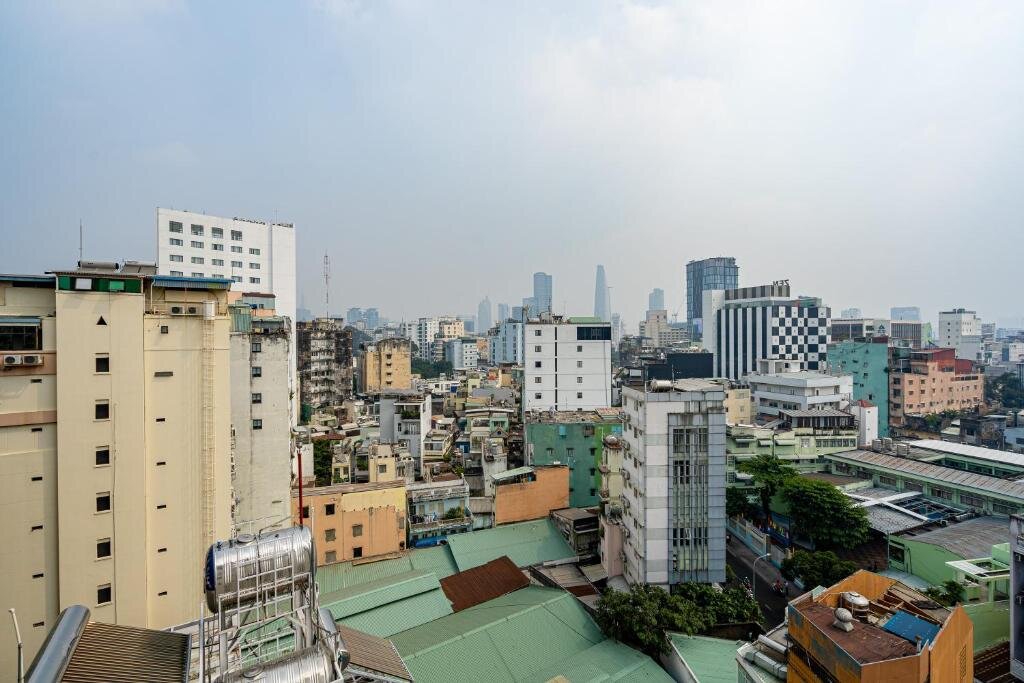 Двухместный номер Deluxe с видом на город A25 Hotel - 29 Bùi Thị Xuân