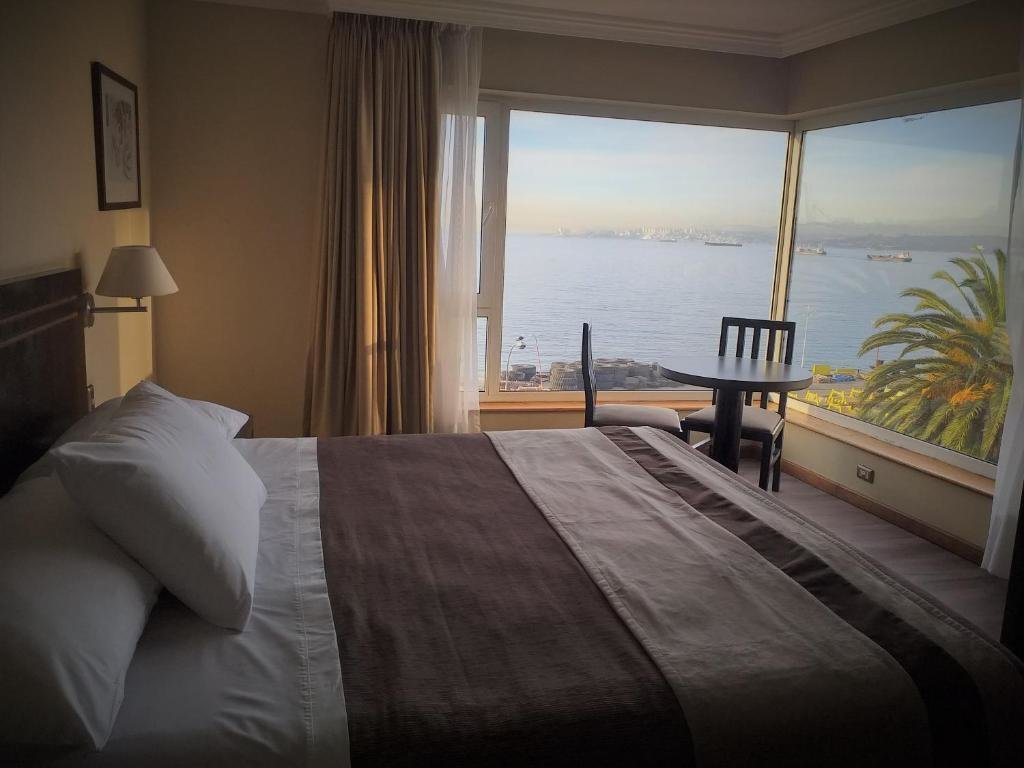 Двухместный номер Standard с видом на море Hotel Diego de Almagro Valparaíso