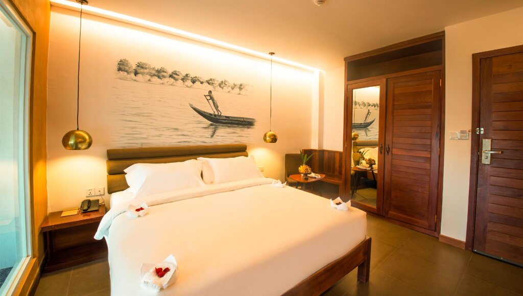 Deluxe Doppel Zimmer mit Flussblick Almond Hotel Bassac River