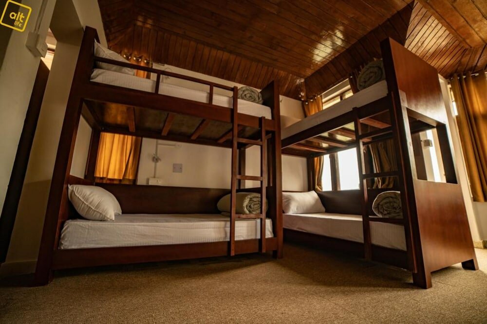 Bed in Dorm (female dorm) with balcony Alt Life - Dharamkot - Hostel