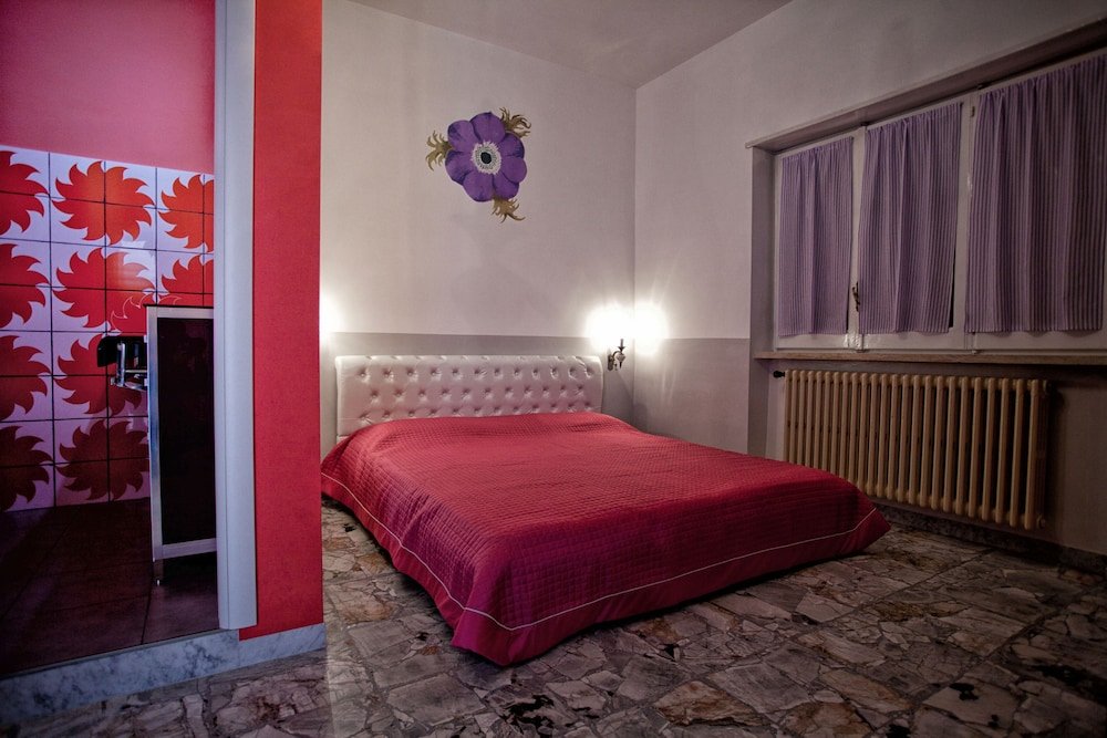 Komfort Zimmer mit Balkon und mit Stadtblick Flower Bed & Breakfast