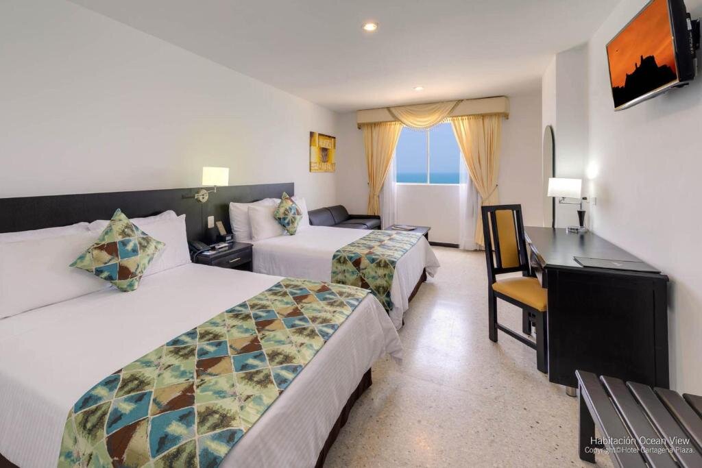 Двухместный номер Superior с видом на море Hotel Cartagena Plaza