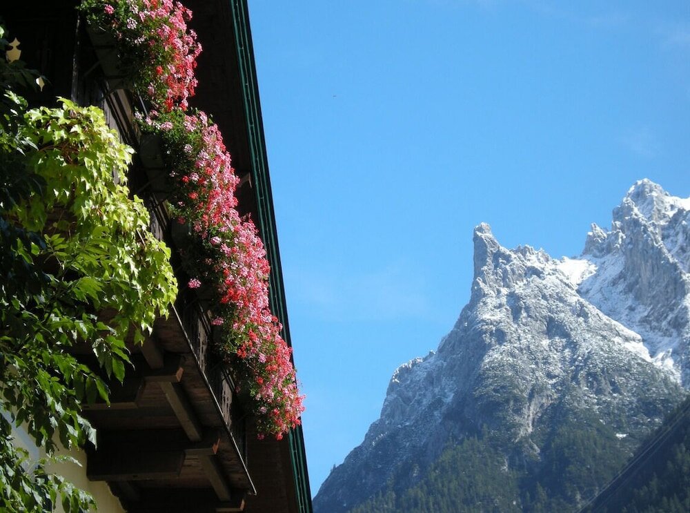 Двухместный номер Standard с балконом и с видом на горы Pension Bavaria