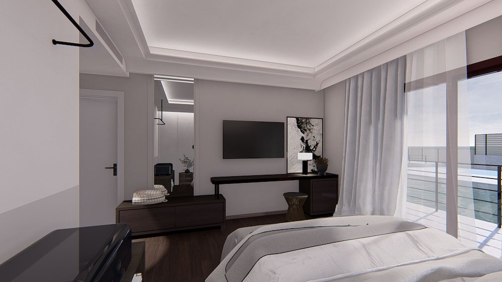 Superior Doppel Zimmer 1 Schlafzimmer mit Poolblick Diverso Platamon, Luxury Hotel & Spa