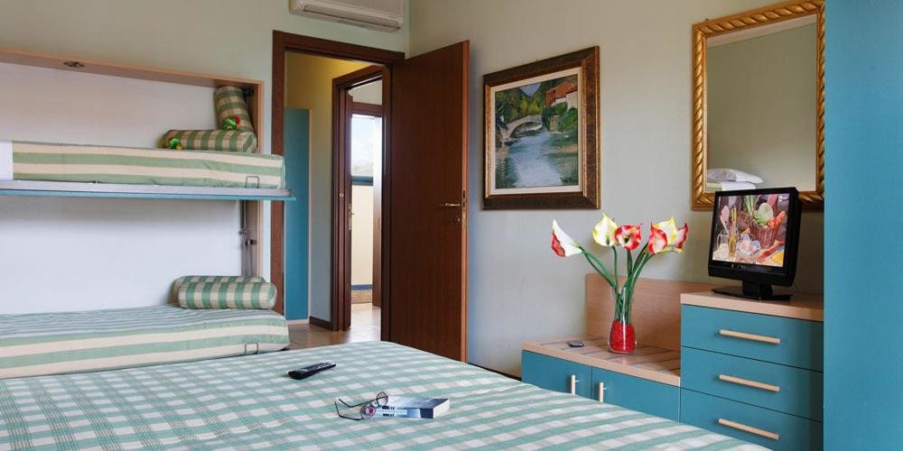 Четырёхместный номер Standard Residence Spiaggia D'Oro