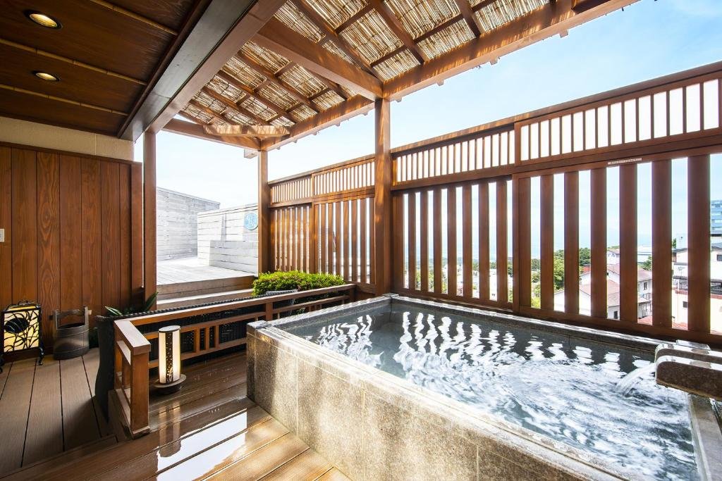 Habitación Estándar con balcón Ikaho Onsen Oyadotamaki
