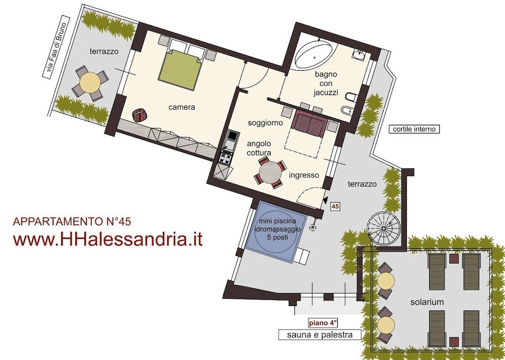 Suite Superior HH Hermoso Housing ALESSANDRIA