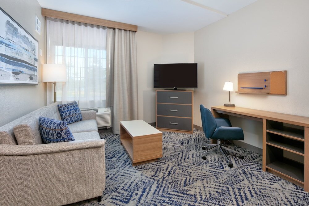 Suite 1 camera da letto Candlewood Suites Idaho Falls, an IHG Hotel