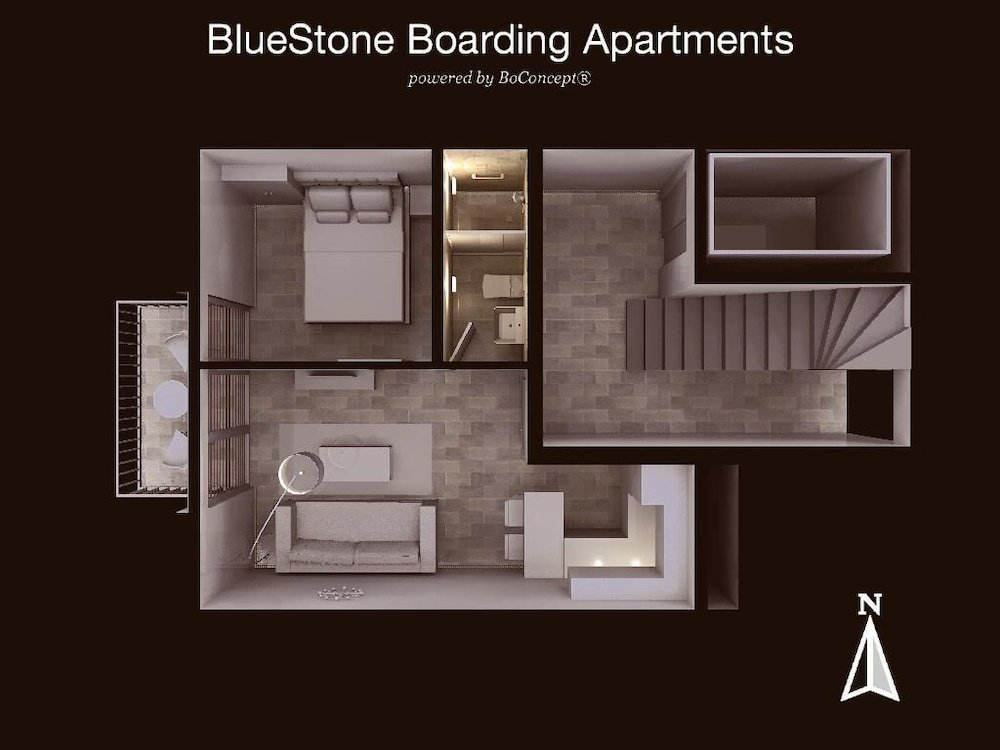Апартаменты Superior c 1 комнатой с балконом Bluestone Boarding Apartments