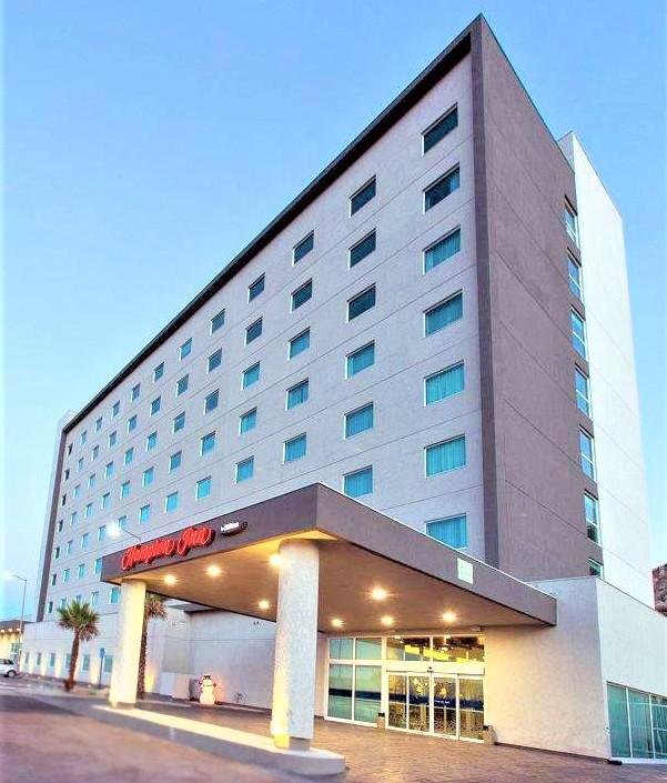 Кровать в общем номере Hampton Inn by Hilton Hermosillo
