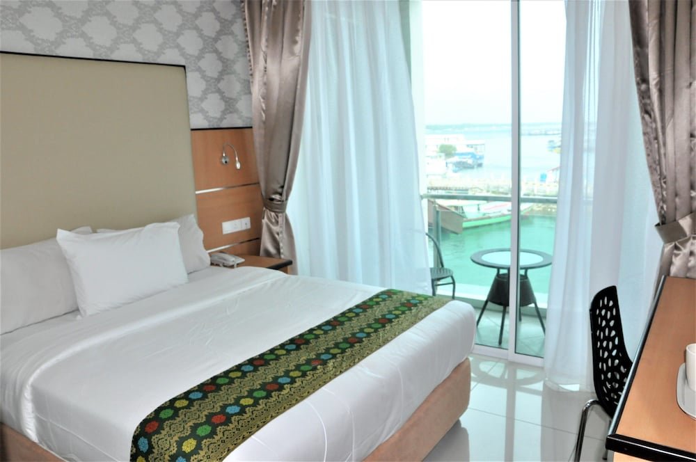 Supérieure double chambre avec balcon et Vue mer Sipadan Inn 3
