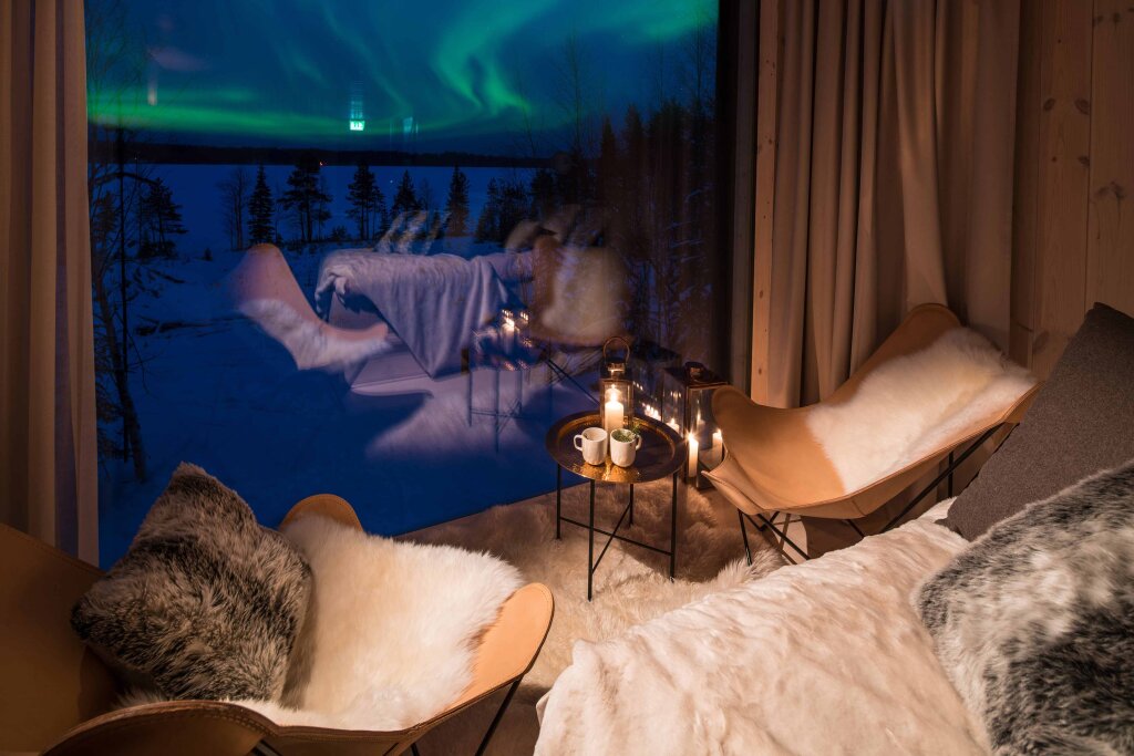 Двухместный люкс Arctic TreeHouse Hotel