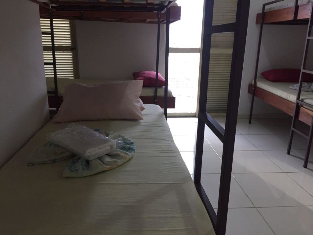 Кровать в общем номере Vale Hostel