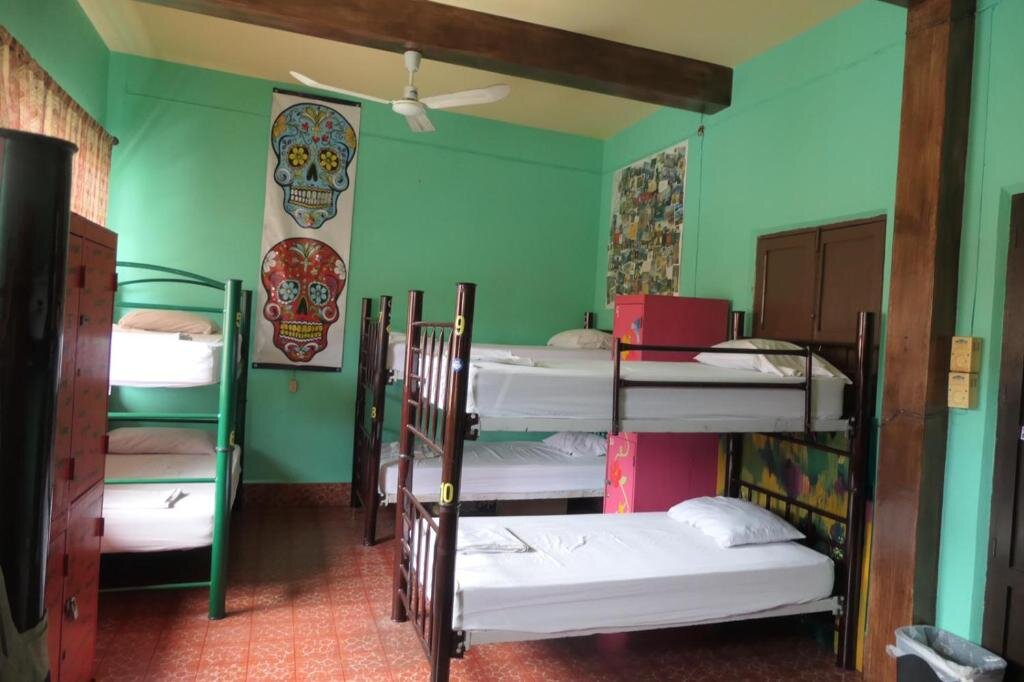 Кровать в общем номере (женский номер) Casa Kraken Hostel