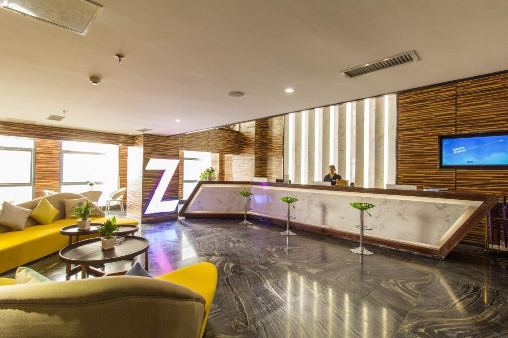 Двухместный люкс Deluxe Zmax Hotel·Guiyang Jinyang Exhibition City