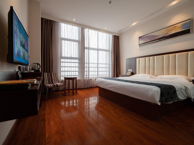 Standard Doppel Zimmer GreenTree Inn Jiangsu Wuxi Yixing Post Building Express Hotel