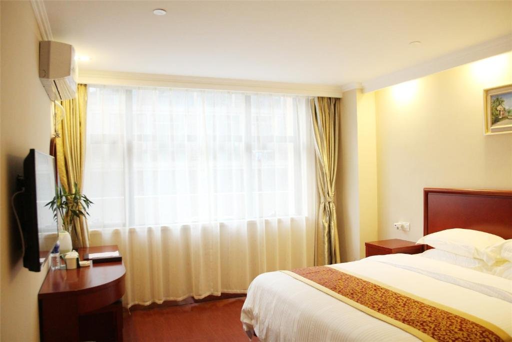Deluxe Doppel Zimmer GreenTree Inn ShangHai JiangQiao JingYuan Road YuZhong Road Express Hotel