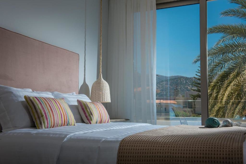 Двухместный номер Deluxe с частичным видом на море Drossia Palms Hotel and Nisos Beach Suites