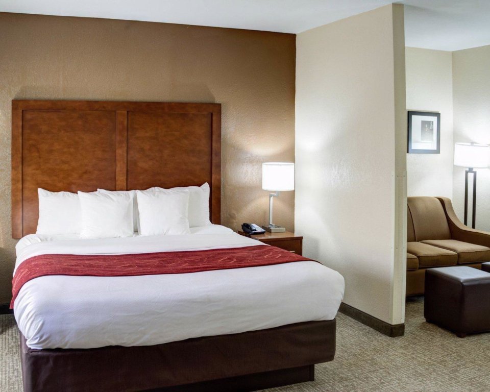 1 Bedroom Suite Comfort Suites Omaha