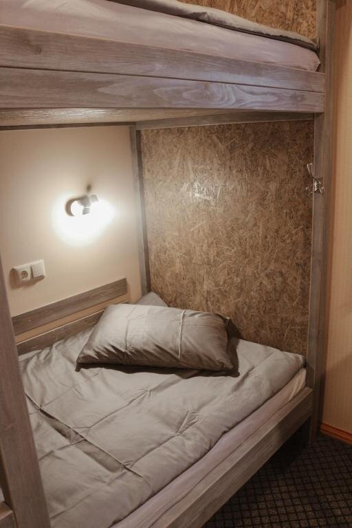 Кровать в общем номере Hostel Hanza