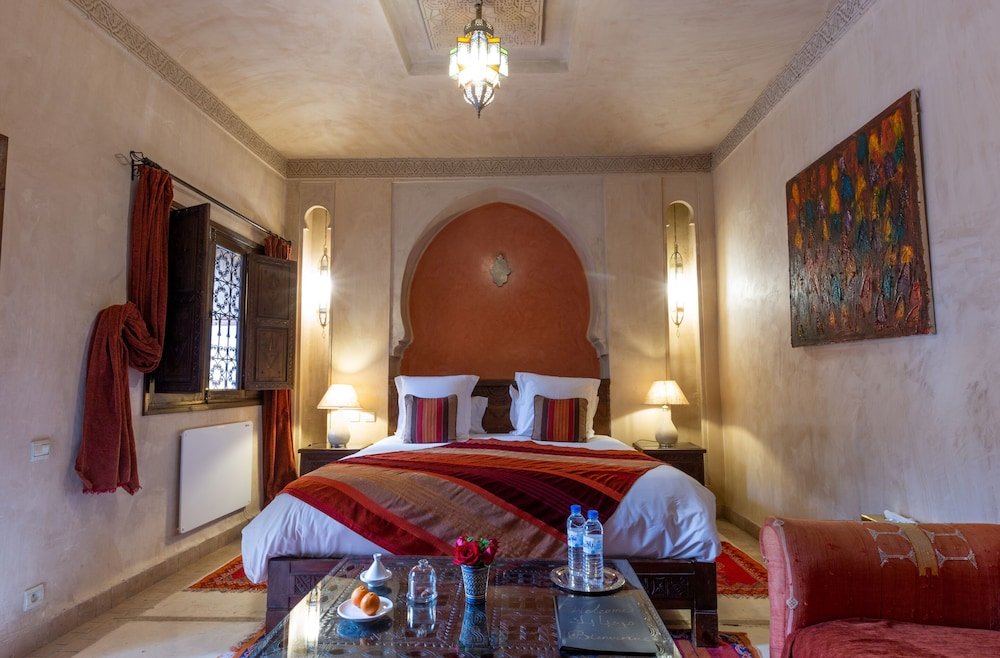 Deluxe Double room with pool view Les Sources Berbères Riad & Spa