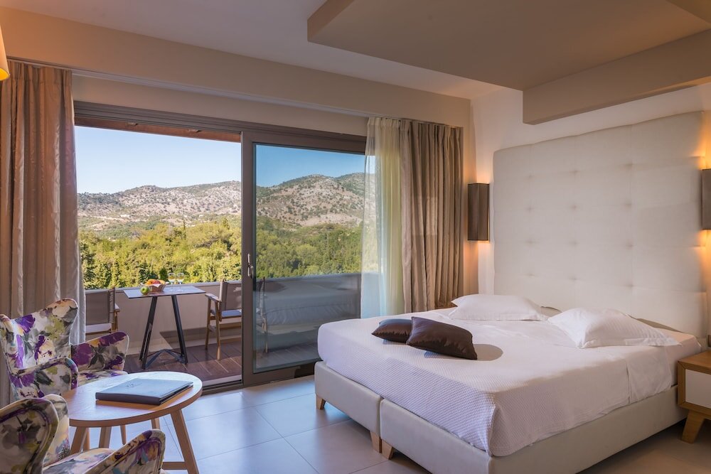 Superior room with balcony and with mountain view Sivota Diamond Spa Resort