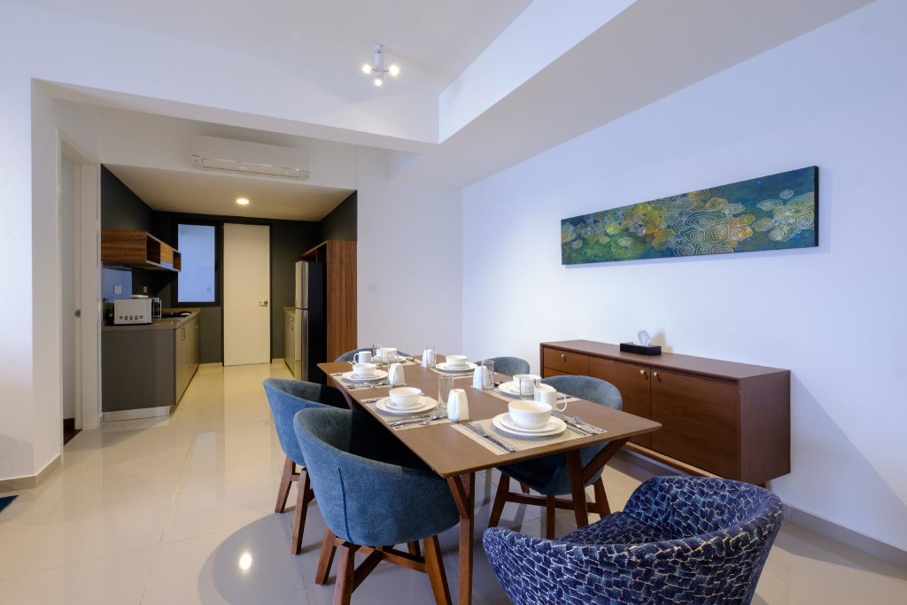 Апартаменты с 3 комнатами с видом на море Tanjung Point Residences
