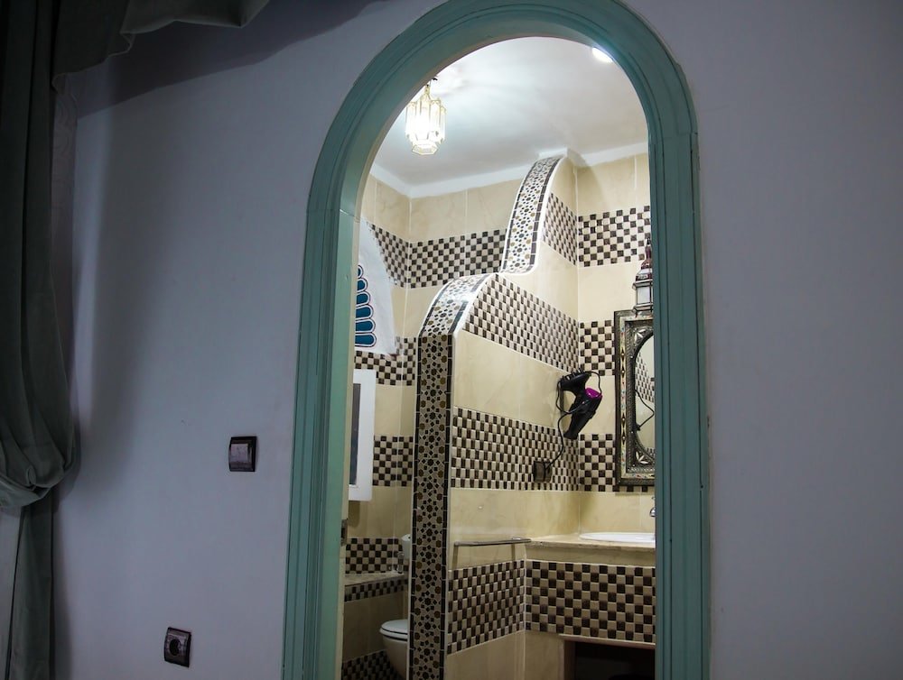 Standard Doppel Zimmer mit Blick auf den Innenhof Riad Sahraui