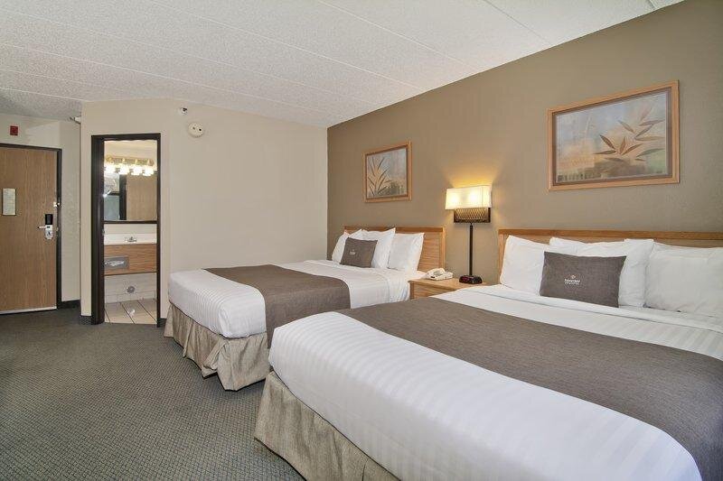 Cama en dormitorio compartido Boarders Inn & Suites by Cobblestone Hotels - Faribault