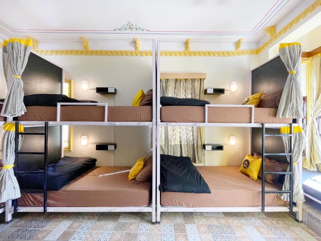 Lit en dortoir (dortoir féminin) The Hosteller Udaipur