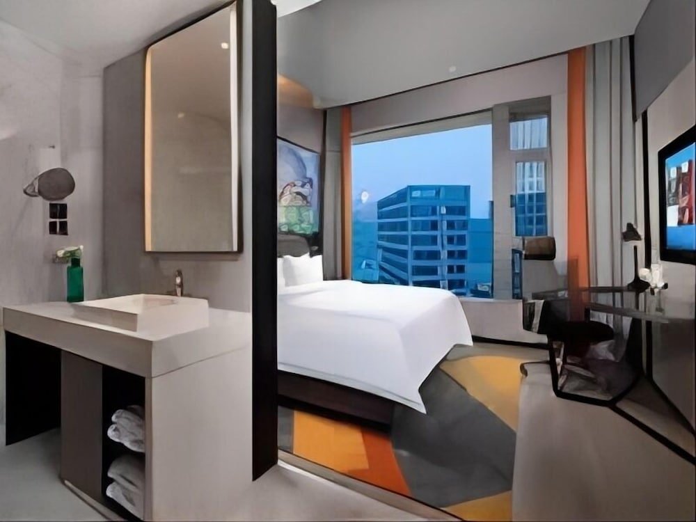 Comfort room Hampton By Hilton Hangzhou Future Sign Technology City