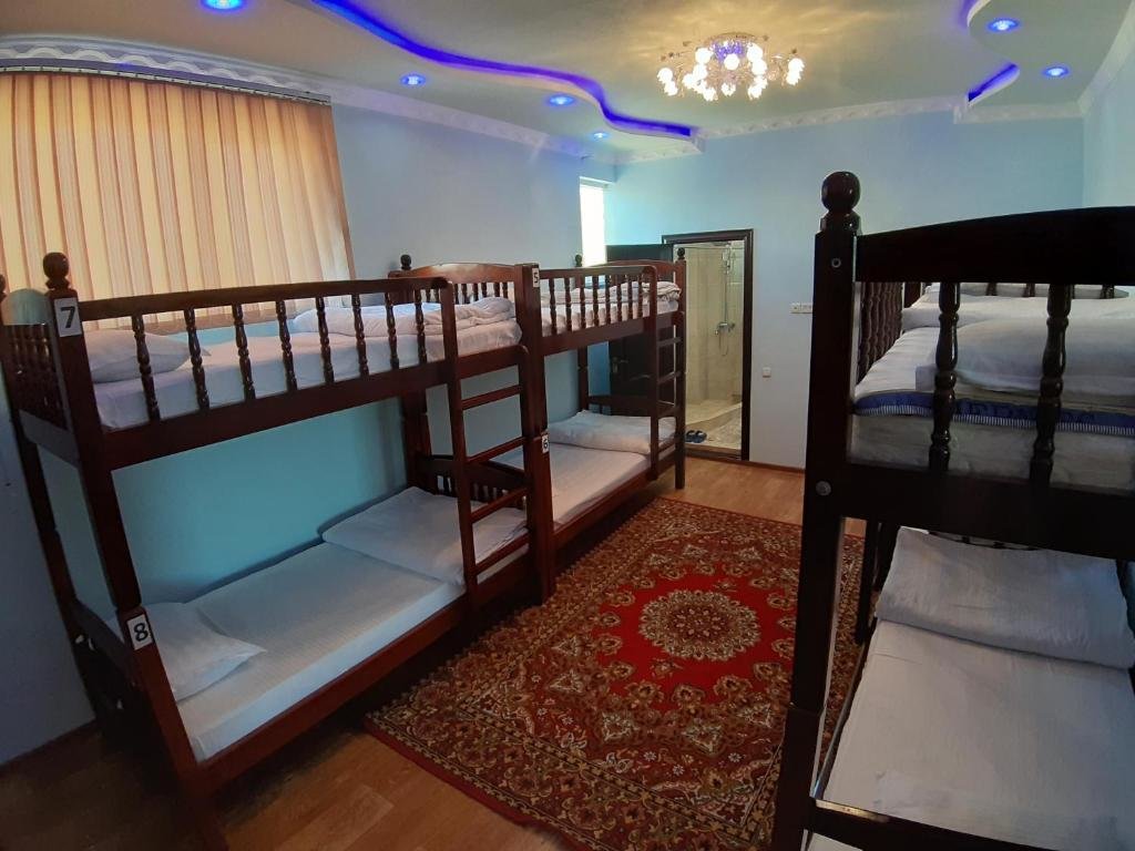 Кровать в общем номере City Hostel Dushanbe