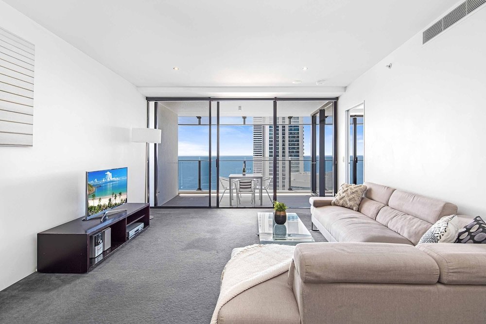 Апартаменты c 1 комнатой с балконом и с видом на океан Circle on Cavil Holidays Gold Coast