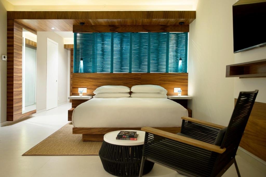 Double Club room with partial ocean view Grand Hyatt Playa del Carmen Resort