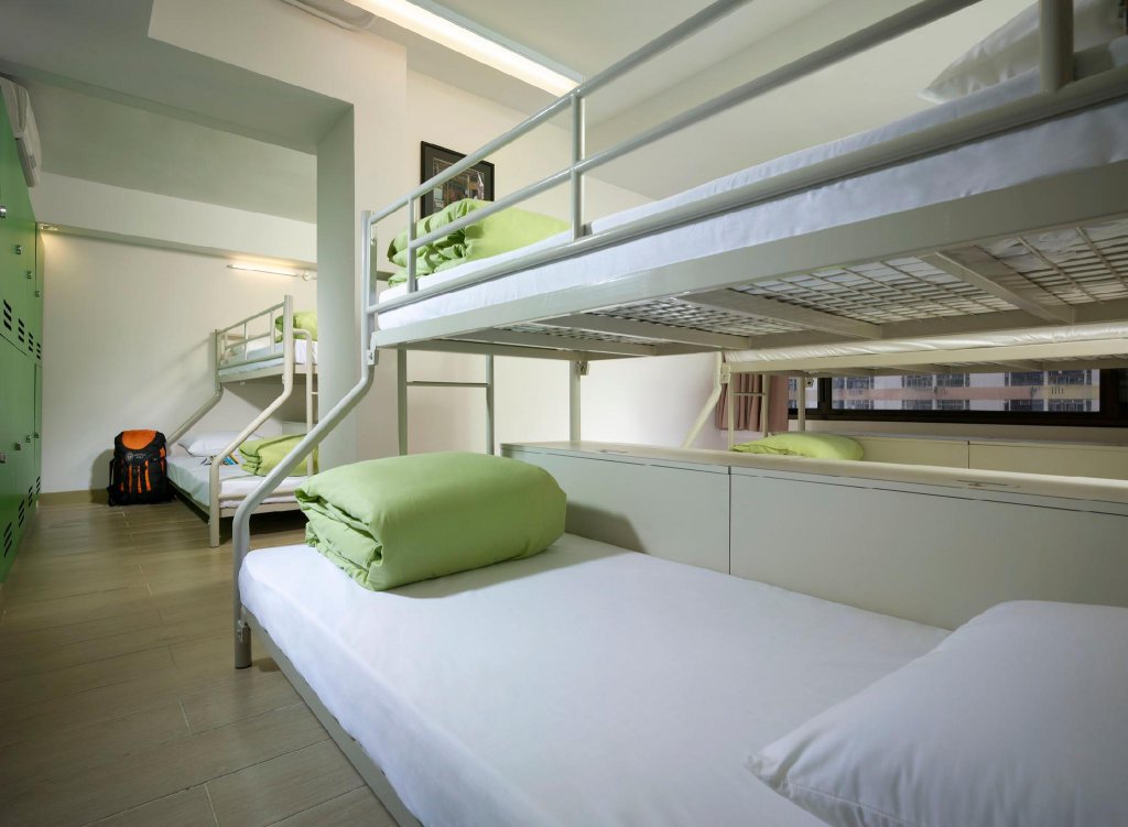 Кровать в общем номере YHA Mei Ho House Youth Hostel