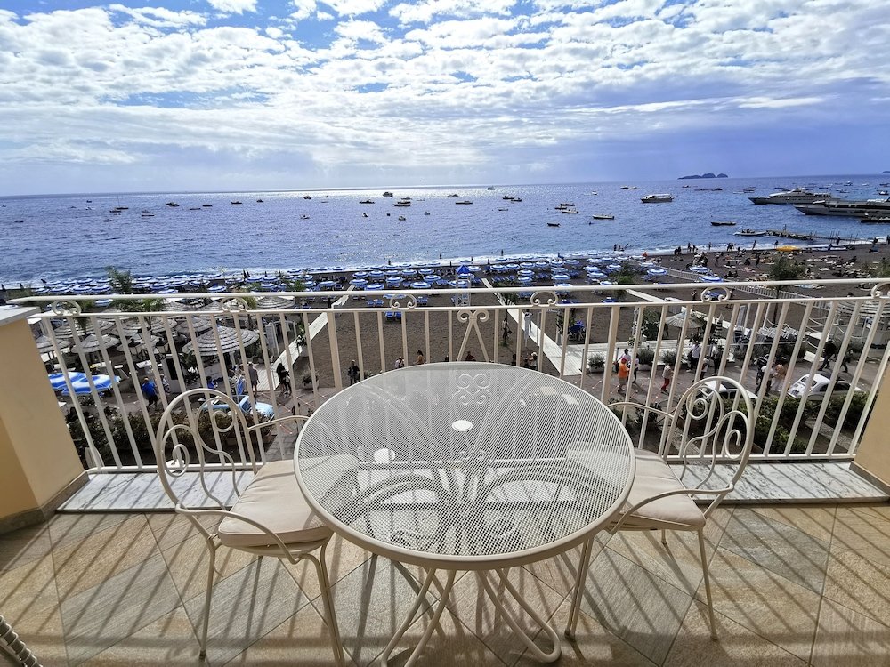 Habitación doble Estándar con vista al mar La Caravella Positano Beach, Residence
