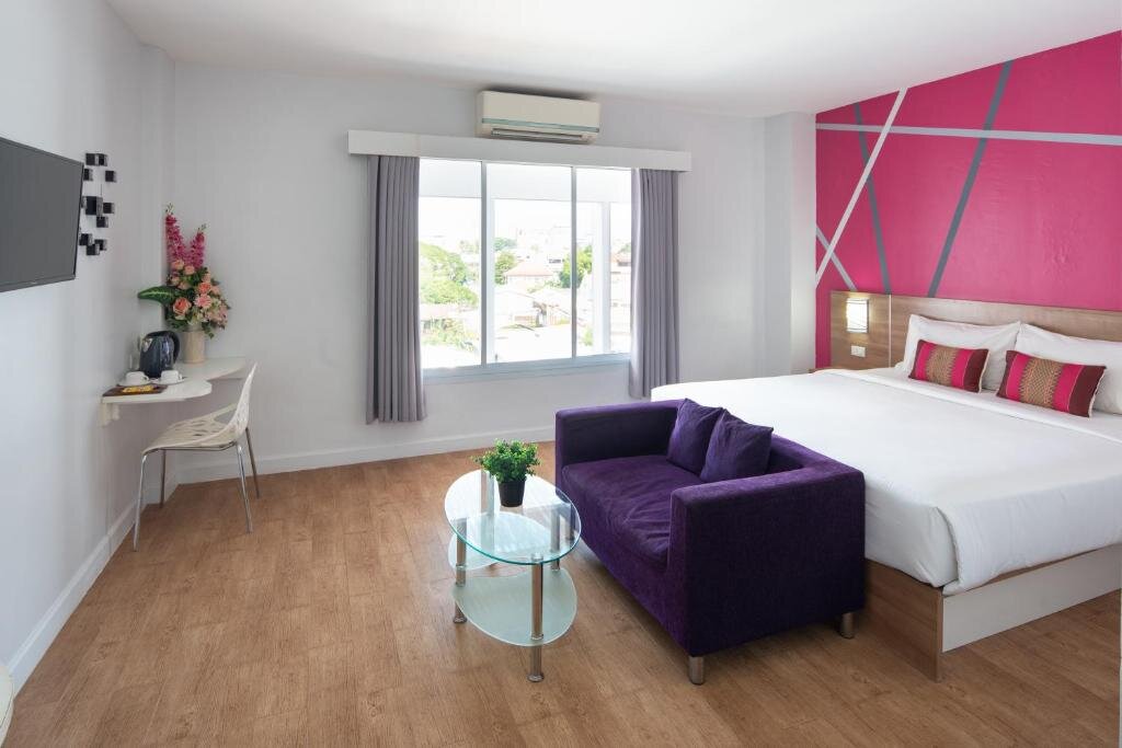 Superior Double room with city view Eco Inn Lite Ubon Ratchathani