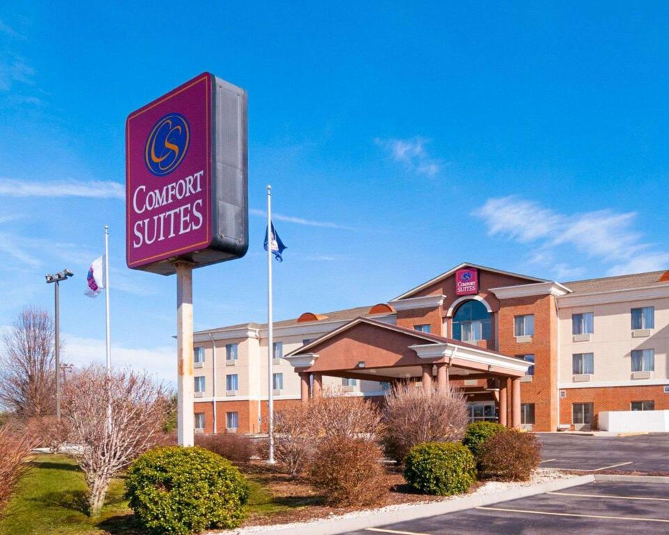 Кровать в общем номере Comfort Suites Abingdon I-81