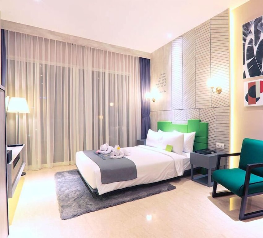 Deluxe Doppel Zimmer 1 Schlafzimmer Menteng Park Exclusive Emerald