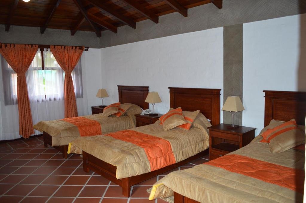 Luxus Dreier Zimmer mit Balkon und mit Blick Hostería San Clemente