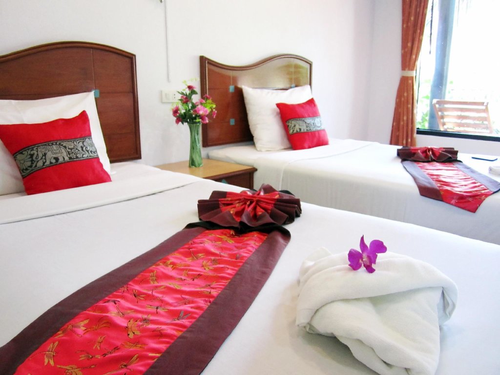 Deluxe triple chambre avec balcon Lanta Ilmare Beach Resort