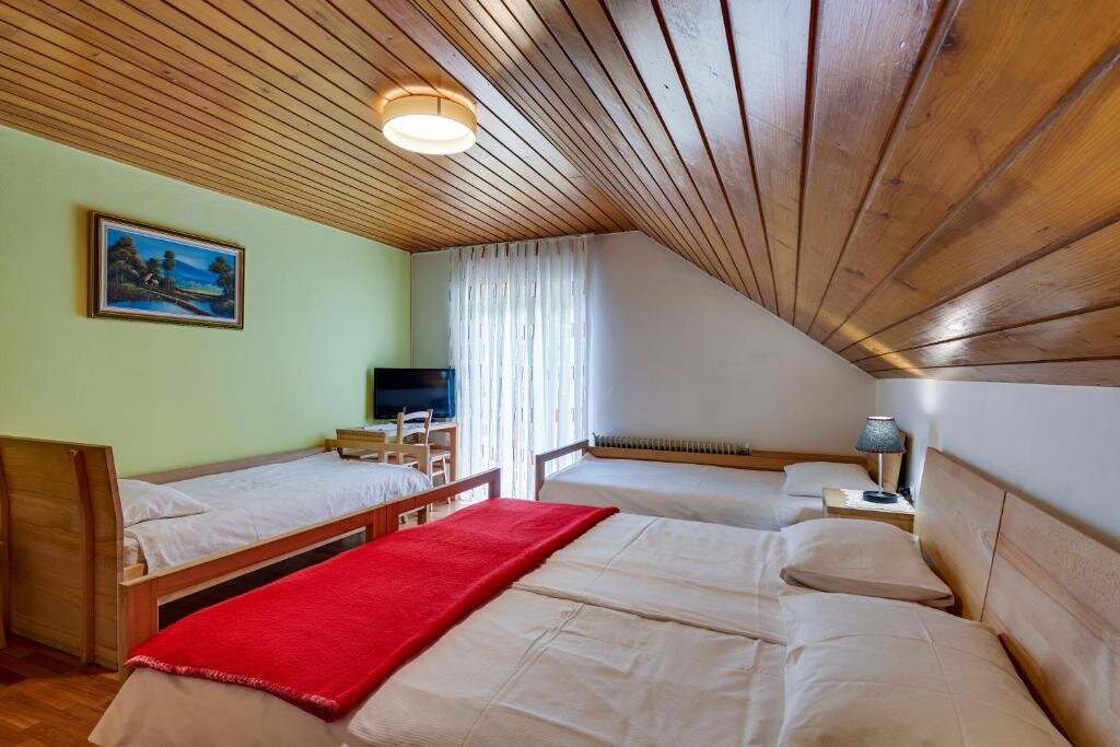 Четырёхместный номер Standard с балконом Rooms Pevc & Hostel Ljubno ob Savinji
