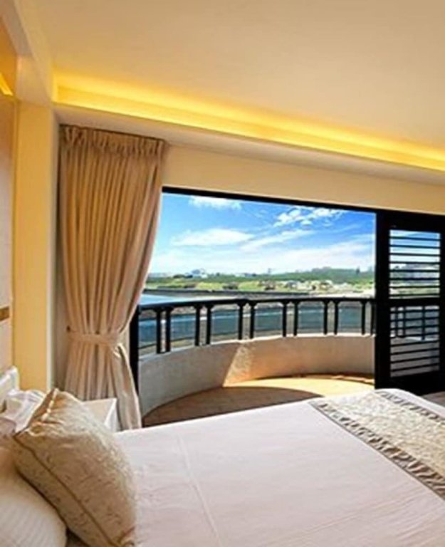 Luxus Doppel Zimmer mit Meerblick 海漣天海岸民宿 & 水連天海景電梯民宿 Sea Sky Coast Homestay & Shui-lian-tian Homestay