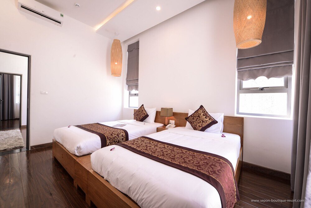 Camera doppia Superior 1 camera da letto con balcone Sepon Resort - Cua Viet Beach